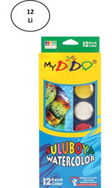 Mydido 12'li Tablet Sulu Boya