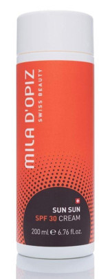 Mila D'opiz 30 Faktör Tüm Ciltler İçin Nemlendirici Suya Dayanıklı Yüz Güneş Kremi 200 ml