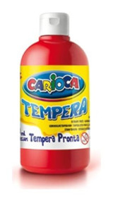 Carioca Kırmızı 250 ml Guaj Boya
