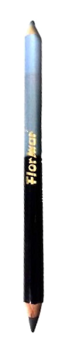 Flormar Duo No:902 Çift Taraflı Suya Dayanıklı Mat Pastel Mavi-Siyah Kalıcı Kalın Uçlu Kalem Eyeliner