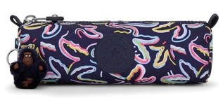 Kipling 1533024989 Lila-Siyah Bölmeli Çift Gözlü Cüzdan Kalemlik