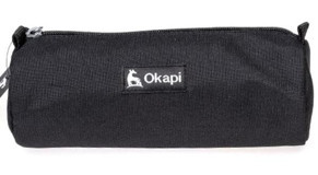 Okapi Okp-104 Siyah Düz Tek Gözlü Cüzdan Kalemlik