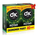 Okey Rötar Geciktiricili Prezervatif 40'lı