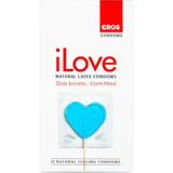Eros iLove Özel Kıvrımlı Prezervatif 2x12'li