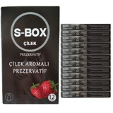 S-Box Çilek Aromalı Prezervatif 12'li
