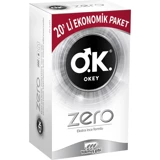 Okey Zero Ultra İnce Prezervatif 20'li
