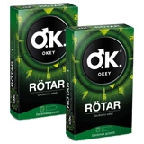 Okey Rötar Geciktiricili Prezervatif 2x12'li