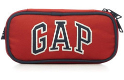 Gap Gp03390 Kırmızı Bölmeli Çift Gözlü Cüzdan Kalemlik