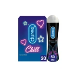 Durex Chill Karma Paket Prezervatif 20'li+Durex Extreme Jel 50 ml