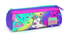 Coral High 22029 Unicorn Yeşil Bölmeli 3 Gözlü Cüzdan Kalemlik