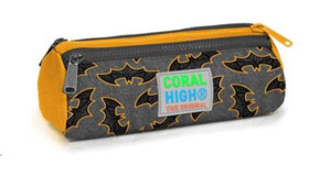 Coral High 22021 Gri Bölmeli 3 Gözlü Cüzdan Kalemlik