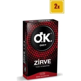 Okey Zirve Tırtıklı Prezervatif 2x10'lu