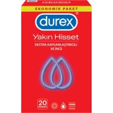 Durex Yakın Hisset Kayganlaştırıcılı İnce Prezervatif 20'li