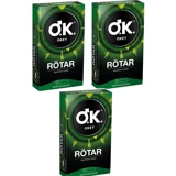 Okey Rötar Geciktiricili Prezervatif 3x10'lu