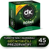 Okey Rötar Geciktiricili Prezervatif 45'li
