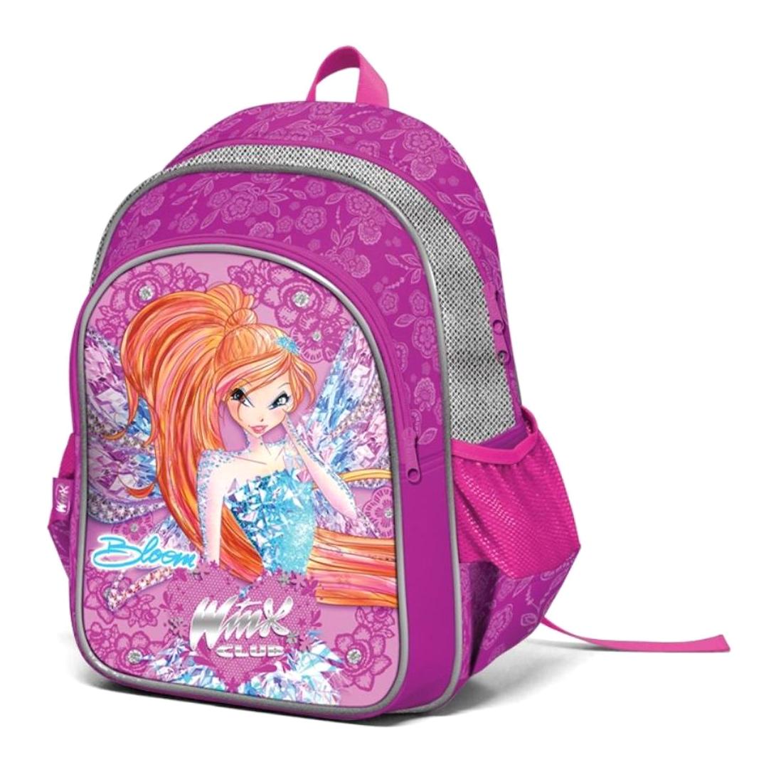 Yaygan Çanta 63270 Winx 2 Gözlü Çok Renkli İlkokul Kız Çocuk Sırt Çantası