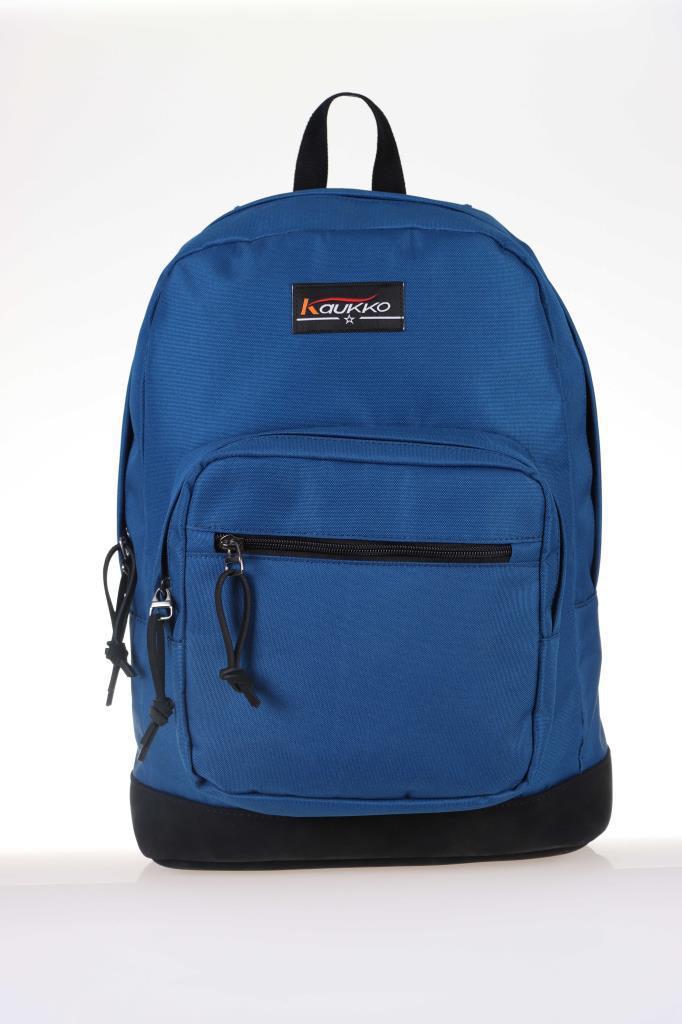 Kaukko K1300 3 Gözlü Lacivert Lise-Üniversite Unisex Sırt Çantası