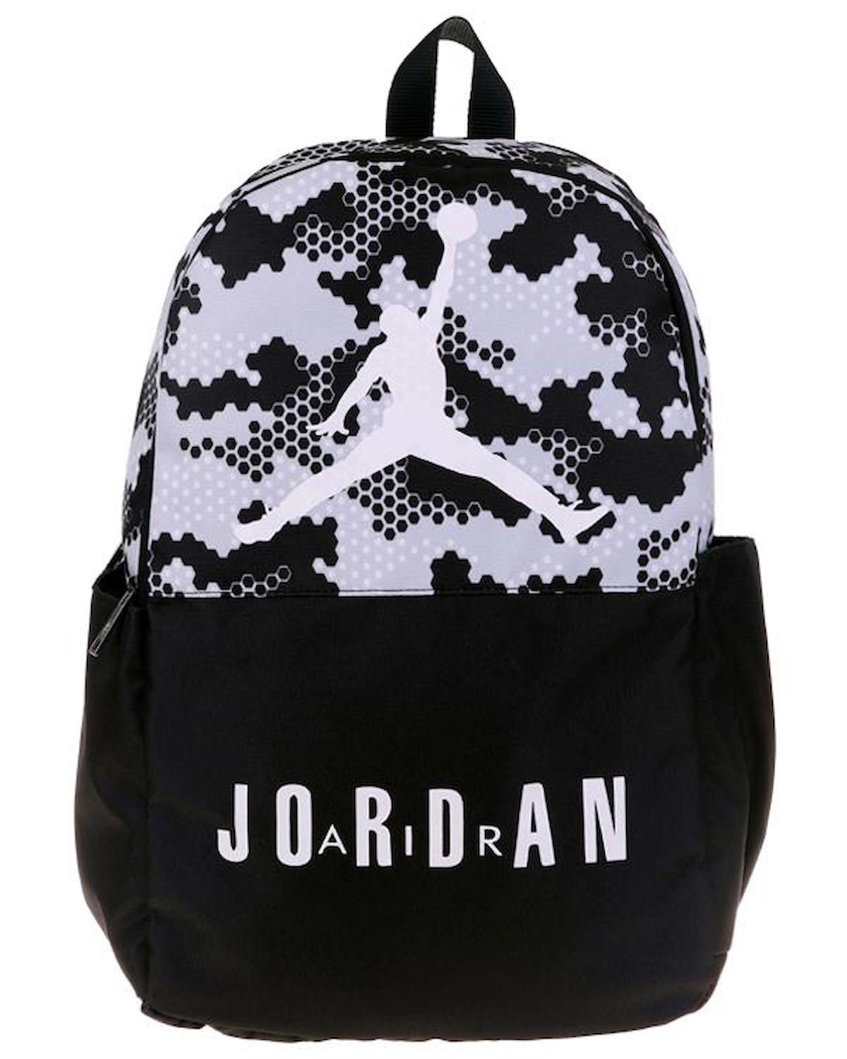 Kaukko Q3100 Jordan 2 Gözlü Siyah Lise-Üniversite Erkek Sırt Çantası