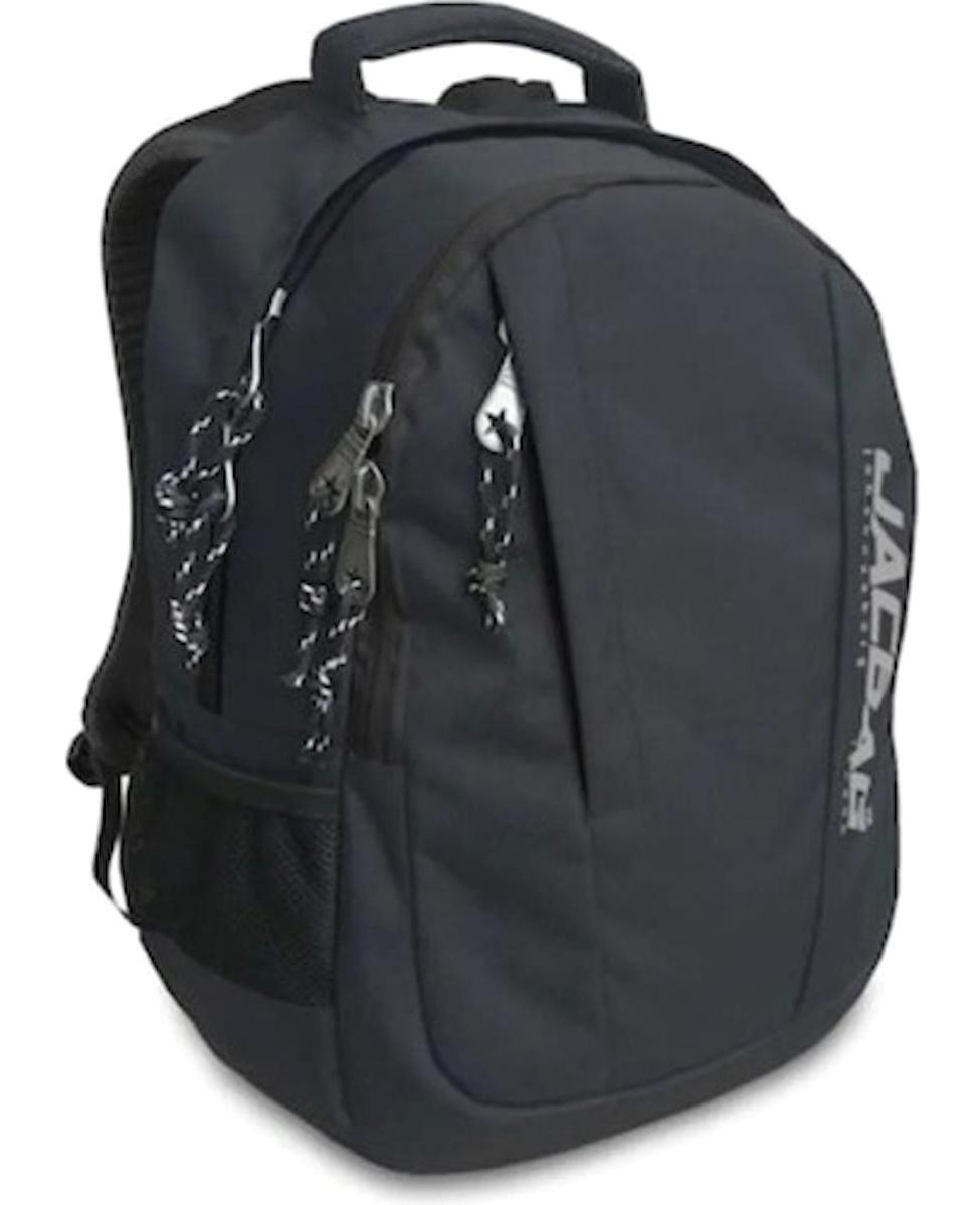 Jacbag JAC-28 3 Gözlü Siyah Lise-Üniversite Unisex Sırt Çantası