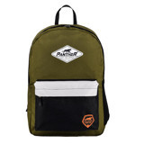 Panther PT-4470 Su Geçirmez 2 Gözlü Haki İlkokul Unisex Sırt Çantası