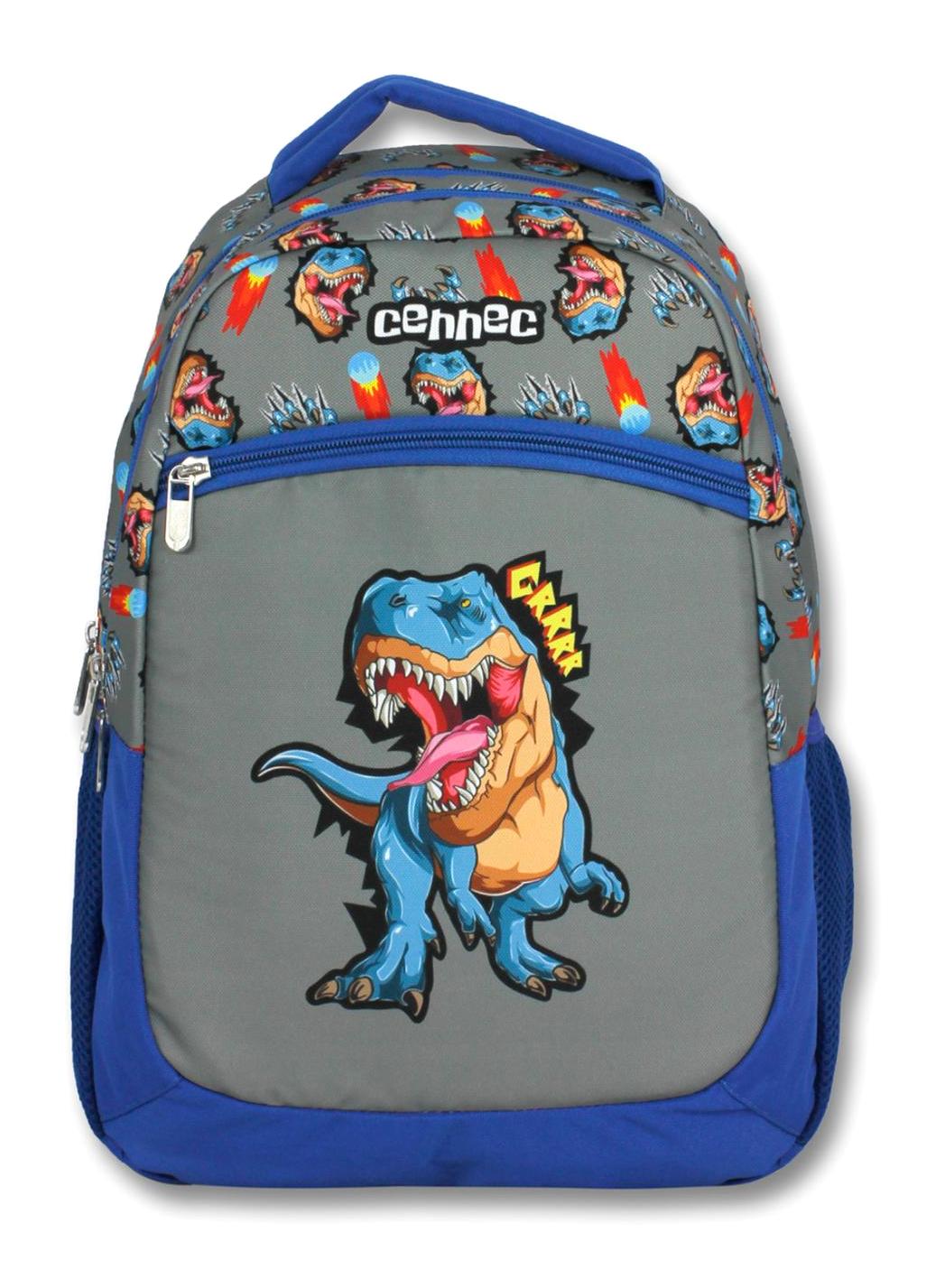 Ümit Çanta 3159 Dinozor Hayvan 3 Gözlü Çok Renkli Anaokulu Unisex Sırt Çantası