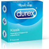 Durex Klasik Prezervatif 3'lü