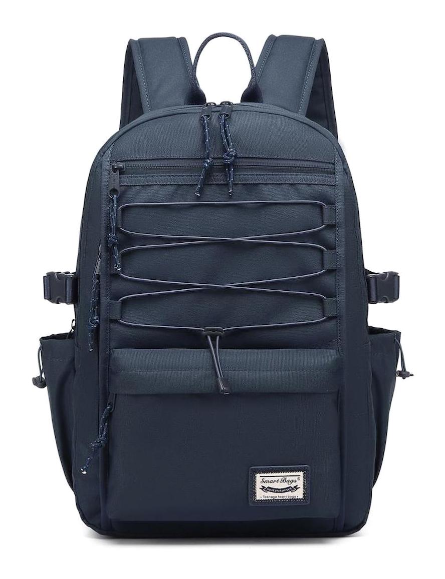 Smart Bags 3156 Çok Gözlü Lacivert Lise-Üniversite Unisex Sırt Çantası