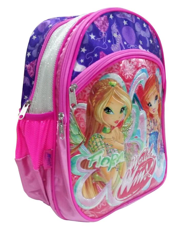 Yaygan Çanta Winx 3 Gözlü Çok Renkli Anaokulu Kız Çocuk Sırt Çantası