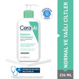 Cerave Köpüren Normal ve Yağlı Ciltler İçin Yüz Temizleme Jeli 236 ml