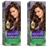 Wella Koleston Naturals 5.0 Açık Kahve Krem Saç Boyası 2x50 ml
