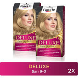 Palette Deluxe 9-0 Sarı Amonyaksız Krem Saç Boyası 2x60 ml