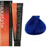 Maxstyle Argan & Keratin Mavi Amonyaksız Krem Saç Boyası 60 ml