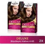 Palette Deluxe 4-65 Büyüleyici Kahve Amonyaksız Krem Saç Boyası 2x60 ml