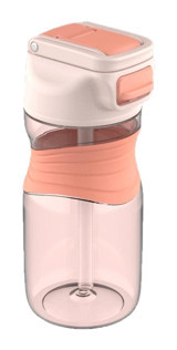 Vagonlife Vgn030 Pipetli Turuncu Plastik Çocuk Matara 450 ml