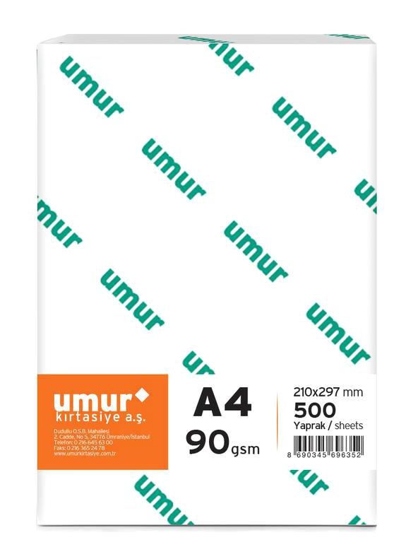 Umur A4 90 gr 500 Yaprak 1 Top Beyaz Fotokopi Kağıdı