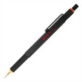 Rotring 800 Silgili Metal Metalik Siyah 0.5 mm Uçlu Versatil Kalem