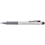 Faber-Castell Apollo 2327 Silgili Plastik Metalik Beyaz-Gri 0.7 mm Uçlu Versatil Kalem