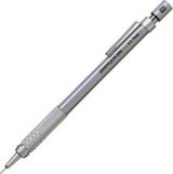 Pentel Graphgear 500 Silgili Metal Metalik Gri 0.5 mm Uçlu Versatil Kalem