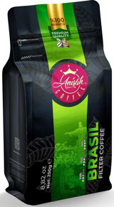 Anisah Coffee Bitter Çikolata-Fındık Aromalı Brezilya Arabica Çekirdek Filtre Kahve 250 gr