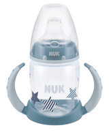 Nuk Small Akıtmaz Kulplu 6 Ay+ 150 ml Alıştırma Bardağı Gri