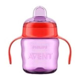 Philips Avent Akıtmaz Kulplu 6 Ay+ 200 ml Alıştırma Bardağı Pembe