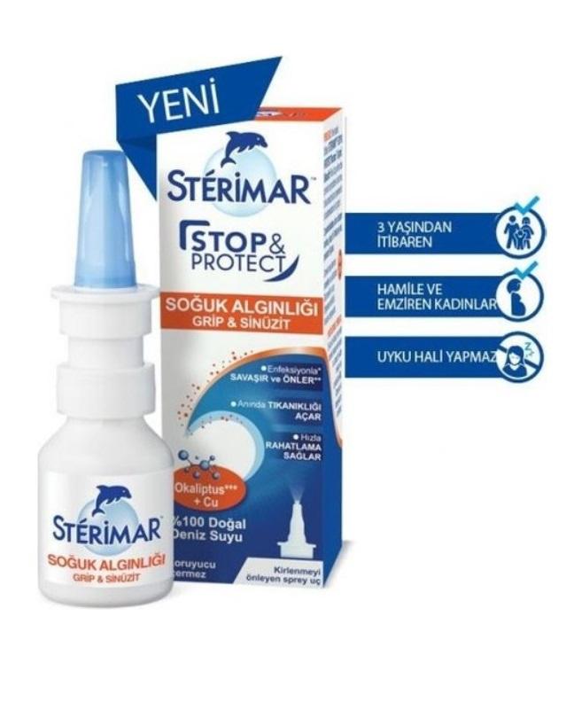 Sterimar Soğuk Algınlığı Deniz Suyu Tekli Serum Fizyolojik 20 ml