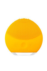 Foreo Luna Mini 2 Tüm Ciltler İçin 1 Başlıklı Fırçalı Silikon Şarjlı Titreşimli Yüz Temizleme Cihazı Sarı