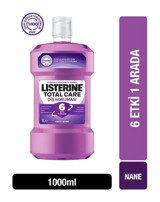 Listerine Total Care Florürlü Nane Aromalı 1 lt Ağız Gargarası