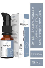 Dermaplus Md Yüzeysel Kırışıklık Görünümü Tüm Ciltler İçin Göz Çevresi Kremi Pompalı Göz Kremi 15 ml