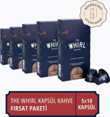The Whirl Dark 5x10'lu Espresso Dark Kapsül Kahve