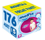 Molfix 5 Numara Külot Bebek Bezi 176'lı