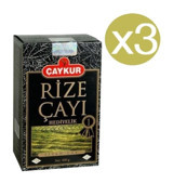 Çaykur Rize Hediyelik Siyah Dökme Çay 3x500 gr
