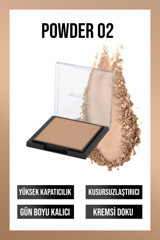New Well 02 Tüm Ciltler İçin Terracota Mat Toz Pudra Koyu