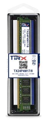 Tirx Tx24p4m17/8 8 GB DDR4 1x8 2400 MHz Ram